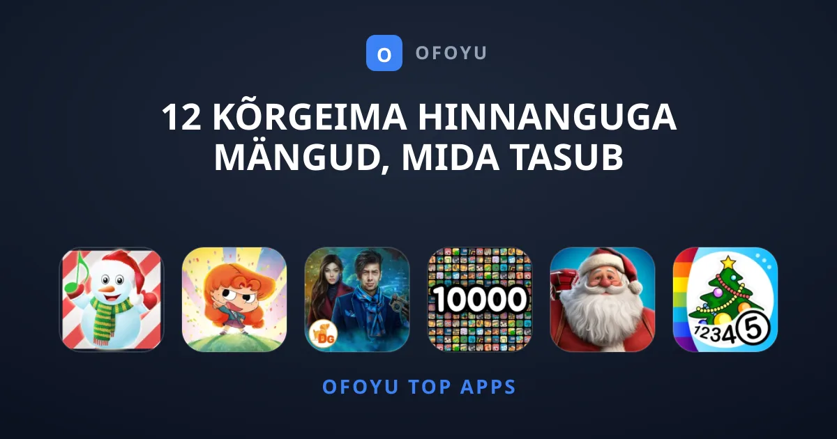 12 Kõrgeima Hinnanguga Mängud, Mida Tasub Proovida
